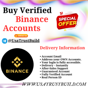 Buy Verified Binance Accounts