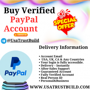 Buy Verified PayPal Account