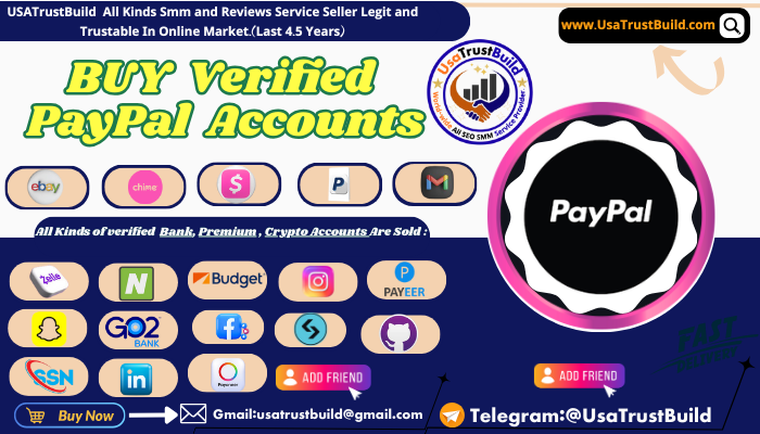 Buy Verified PayPal Accounts