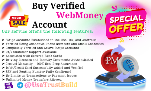 Buy Verified WebMoney Account