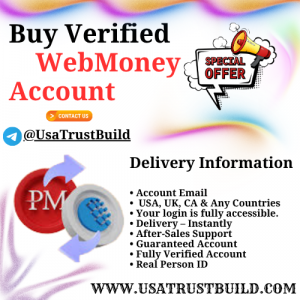 Buy Verified WebMoney Account